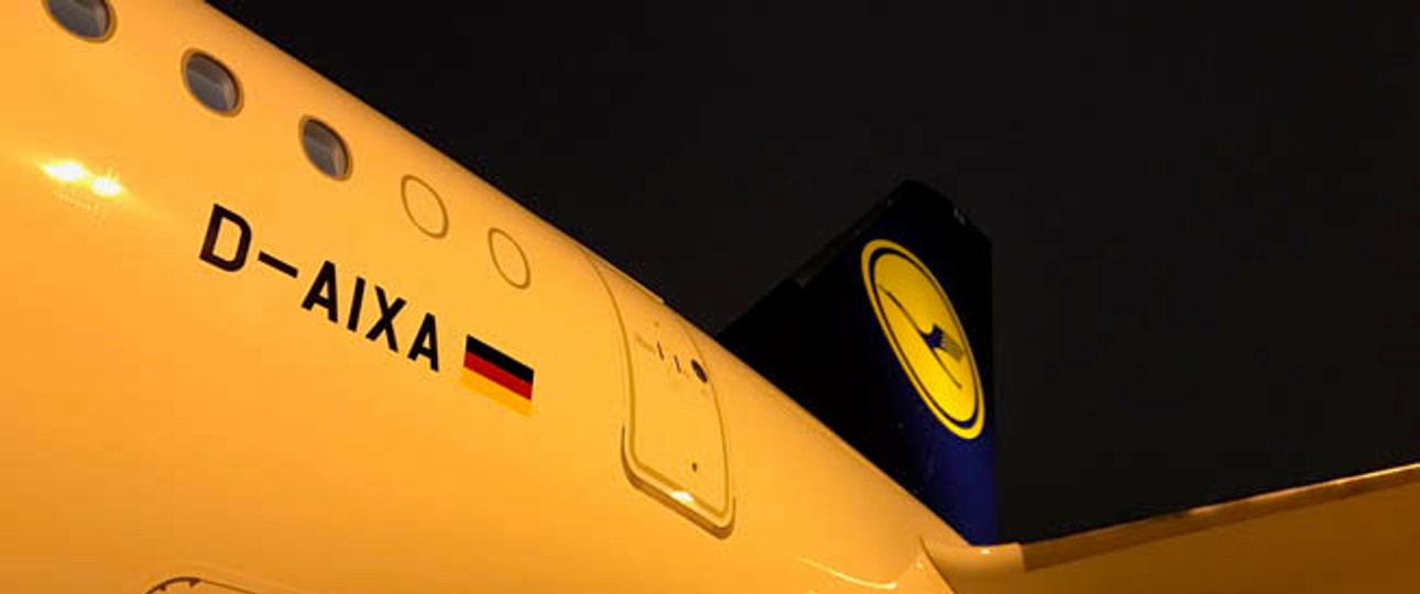 Airbus A350 von Lufthansa: Auf nach Bangkok.