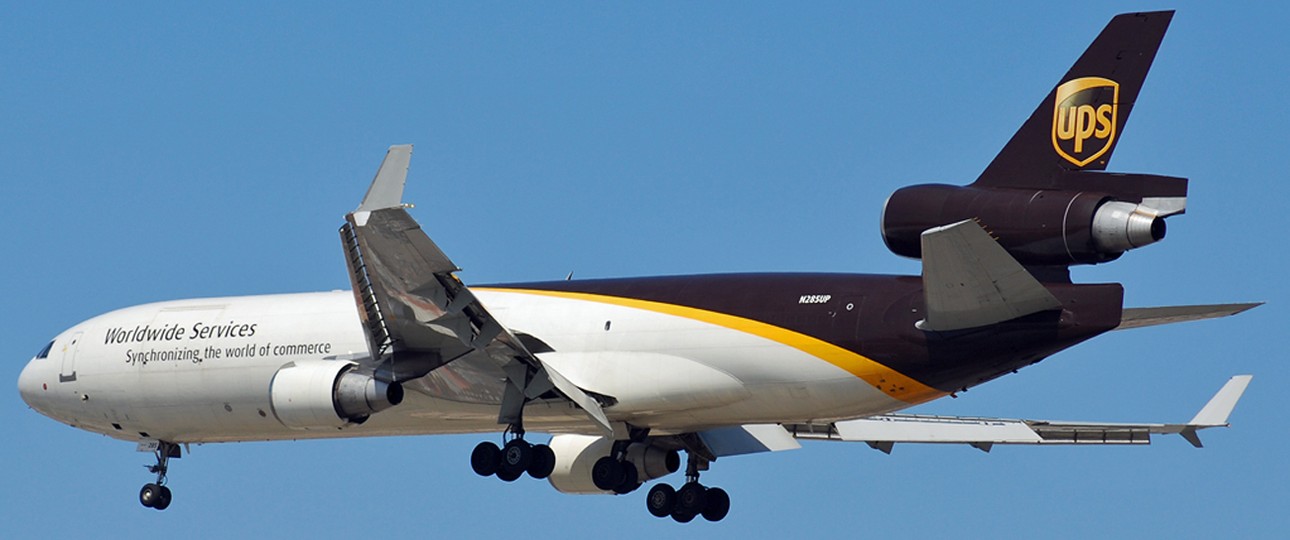 McDonnell Douglas MD-11 von UPS: Früher für Swiss als HB-IWM unterwegs.