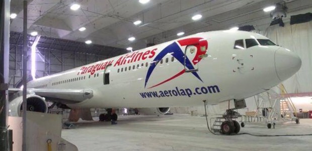 Die erste von zwei Boeings: Paraguay Airlines will bald von Asunción nach Madrid fliegen.