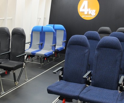 Economy-Class-Sitze von Expliseat: Wiegen zwischen vier und sechs Kilo.