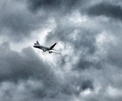 Airbus A380 bei einem Demoflug in Farnborough: Mangelnde Nachfrage.