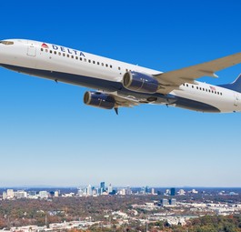Boeing 737 Max 10 in den Farben von Delta: Die Fluglinie setzt weiter auf den Hersteller.