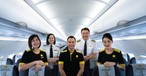 Crew von Scoot in einem Flieger von Airbus: Bald auch in E2-Jets unterwegs?