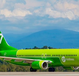 Boeing 737 von S7 Airlines: Die Fluglinie befürchtete das Schlimmste.