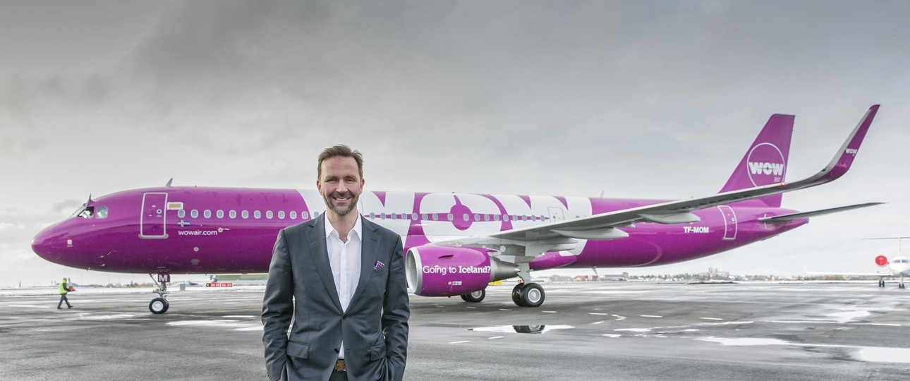 Wow-Air-Gründer und -Chef Skúli Mogensen: Hat eine Pleite vorerst abgewendet.