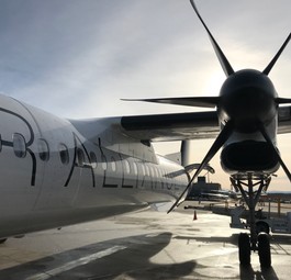 Bombardier Dash 8 von Austrian Airlines: Künftig nicht mehr für Swiss unterwegs.