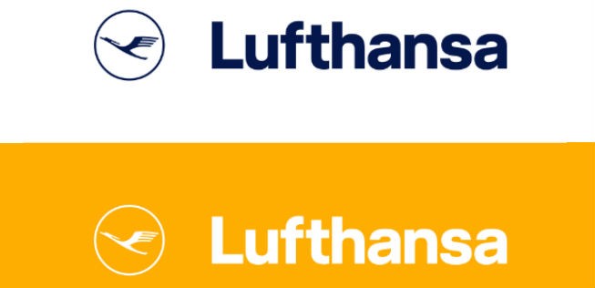 Die Schrift: Für den neuen Markenauftritt hat Lufthansa eine neue Schriftart entwickelt. die leicht schlanker daherkommt.