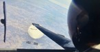 Das Selfie des U-2-Piloten: Ballon in Sicht.