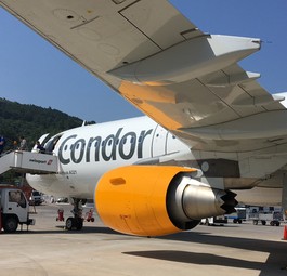 Flieger von Condor: Ein Kredit half der Airline durch den Winter.