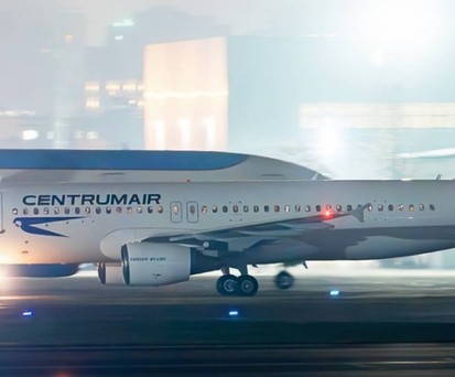 Airbus A320 von Centrum Air: Die Airline will mit kurzem Umsteigezeiten auf dem Weg zwischen Asien und Europa punkten.