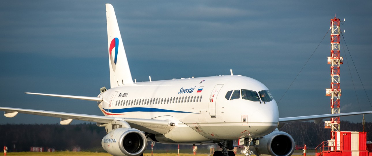 Yakovlev Superjet 100: In Russland wird an einer rein russischen Version gearbeitet, die ab 2026 ausgeliefert werden soll.