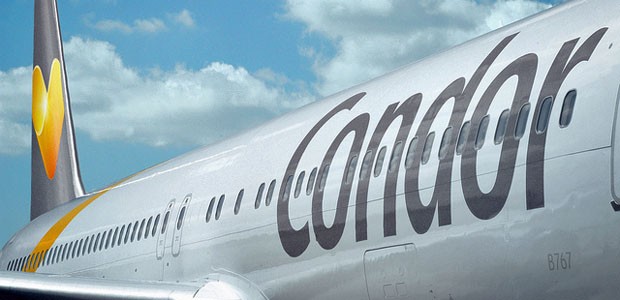 Flieger von Condor: Besitzerin Thomas Cook sucht nach Lösungen für die Airlines.
