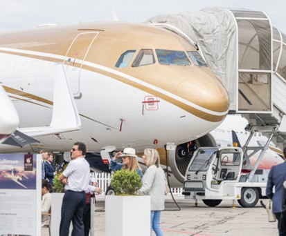 EBACE in Genf: Große und kleine Businessjets.