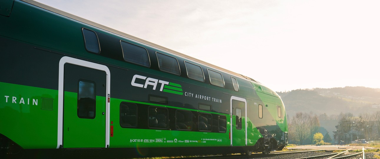 Der neue CAT City Airport Train: Ab Herbst 207 unterwegs.