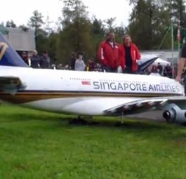 Hier fliegt ein gigantischer Mini-A380