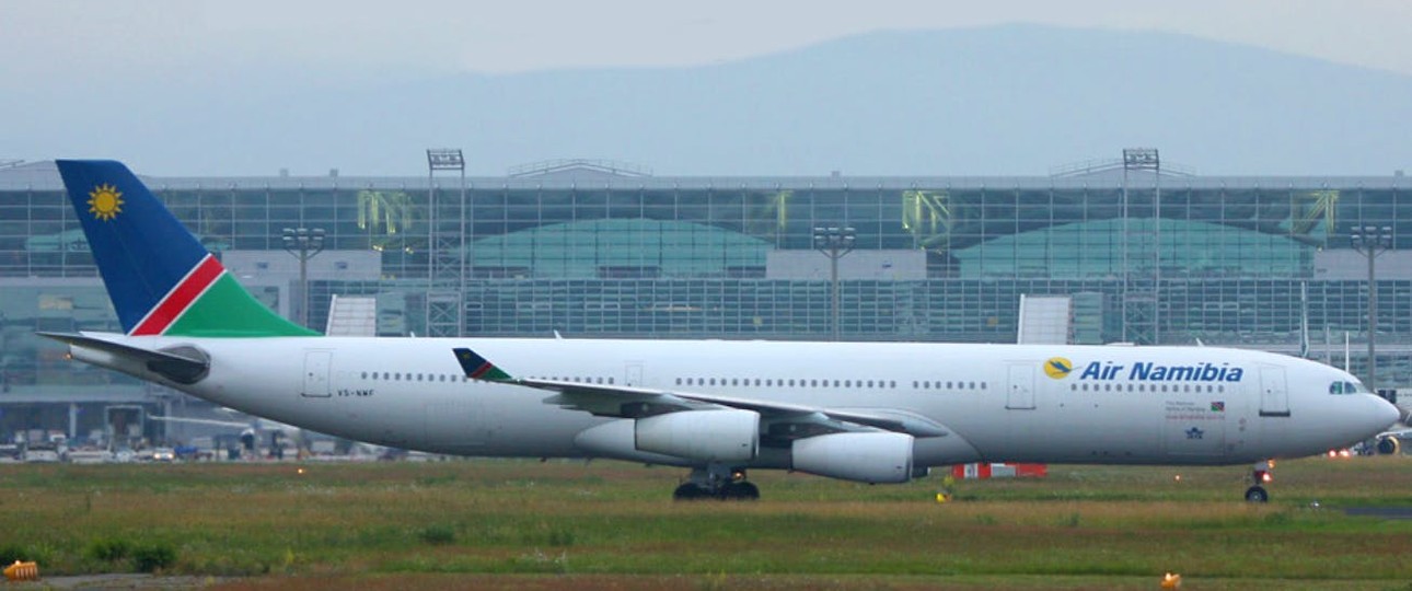 Airbus A340 of Air Namibia: The airline remains struggling.