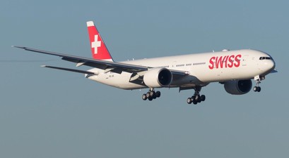 Boeing 777 von Swiss: AN Bord eines solchen Flugzeug ereignete sich der Vorfall.