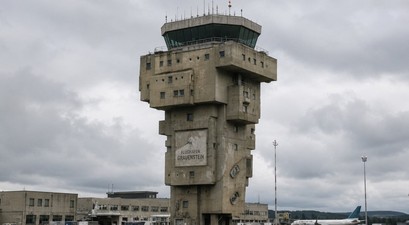Flughafen Grauenstein: Weder den Airport noch den Kontrollturm gibt es - zum Glück.