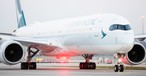 Am 31. März landete der Airbus A350-1000 von Cathay Pacific erstmals in Zürich.