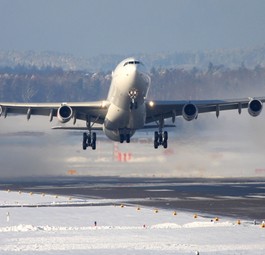 Flieger im Winter: Die harte Zeit kommt erst.