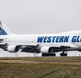 Boeing 747 von Western Global: Der Airline geht offenbar das Geld aus.