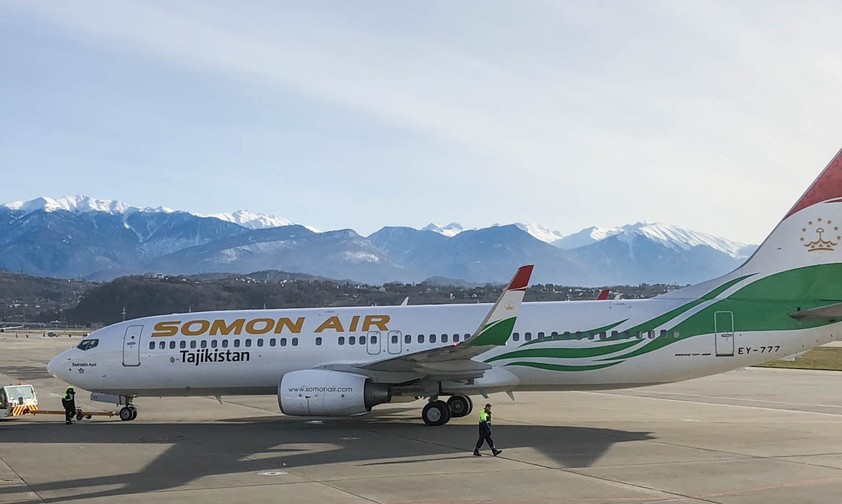 Boeing 737-800 von Somon Air: Die Fluglinie aus Tajikistan will zwei Boeing 737 Max 8.