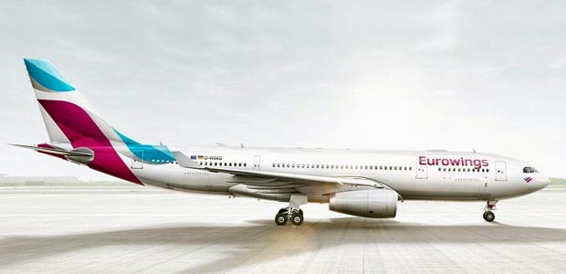 Eurowings: Mit Airbus A330 nach Dubai, Thailand oder in die Karibik.