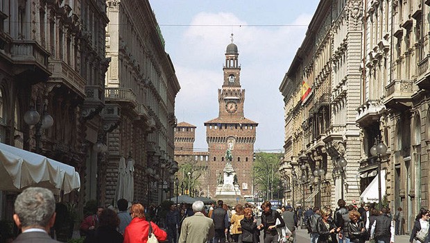 Mailand, Italien – Distanz: 46 Kilometer, Preis: 84,15 Euro, Preis pro Kilometer: 1,82 Euro