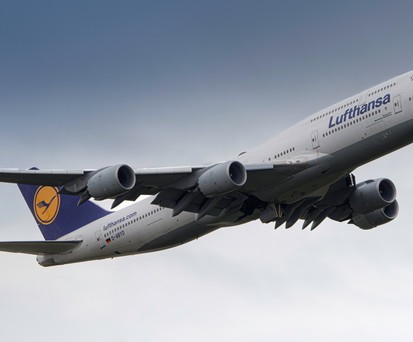 Boeing 747-8 mit dem Kennzeichen D-ABYD: Verlässt die Flotte von Lufthansa.