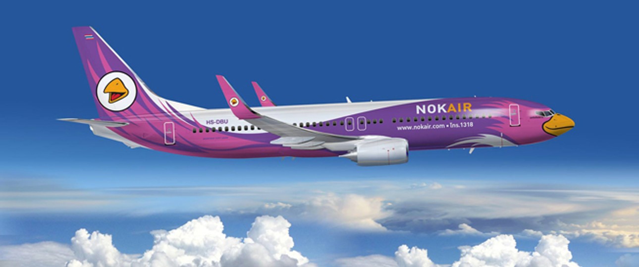 Jet von Nok Air: Drei bis vier werden untervermietet.