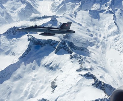 Mit der Luftwaffe auf Alpen-Panoramatour