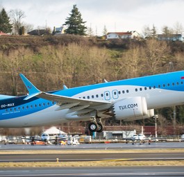 Boeing 737 Max von Tui: Der deutsche Ableger hat noch keine.