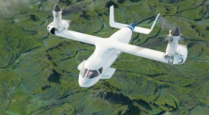 Die Lanying R6000 im Flug: Chinesisches Konzept mit viel Power.