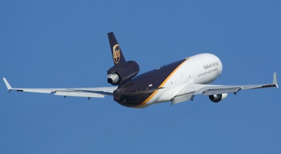 MD-11 von UPS: Alle müssen am Boden bleiben.