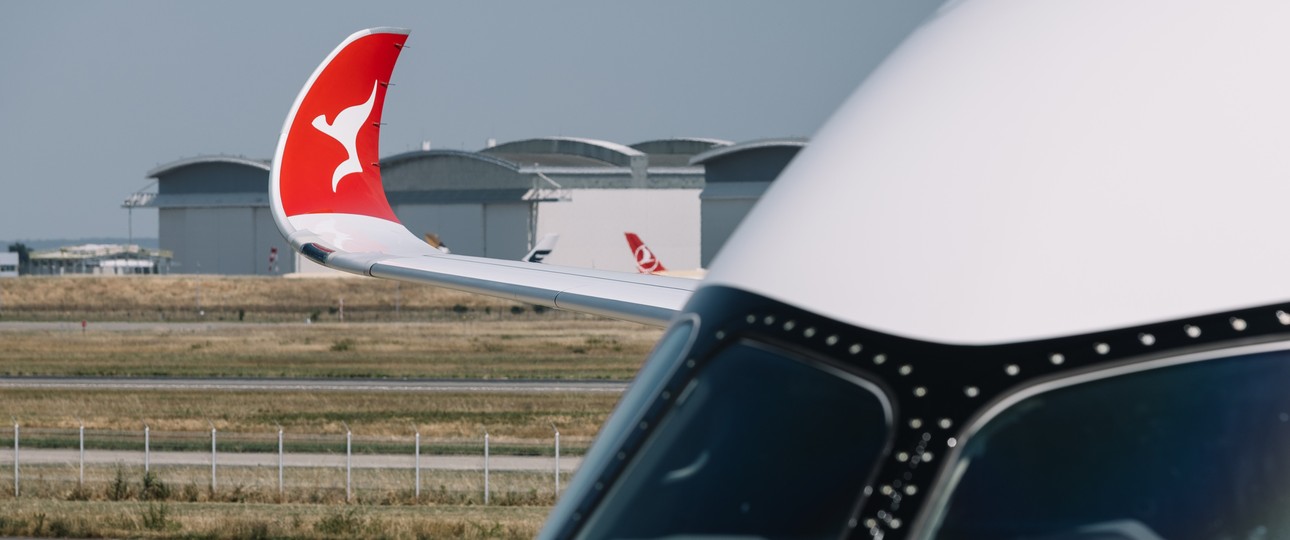 Airbus A350-1000 ULR von Qantas: Spezieller Flieger für spezielle Route.