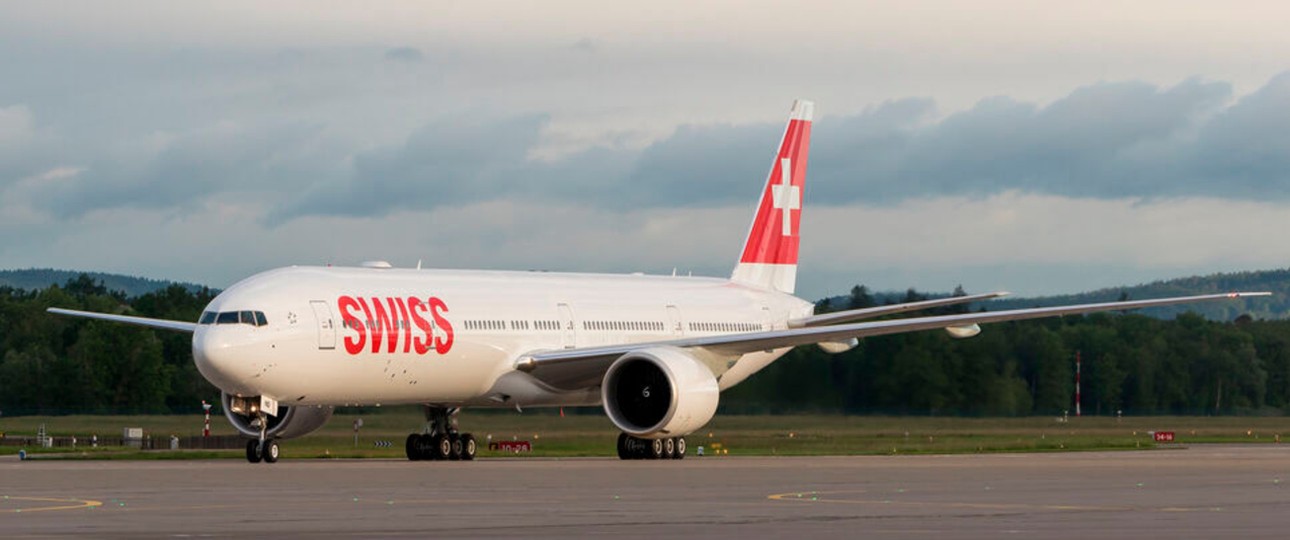 Boeing 777 von Swiss: Bald auch mit Sleeper's Row?
