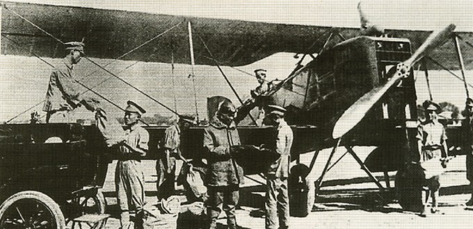 Ein Bild in der Ausstellung aus dem Jahre 1922