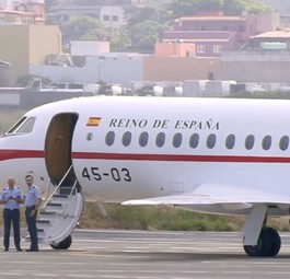 Flugzeug des Königs: Es gibt schlechteren Ersatz. 