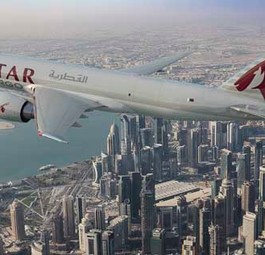 Qatar Airways will fünf weitere Frachter vom Typ Boeing 777 F. Die Airline hat eine Absichtserklärung unterzeichnet.