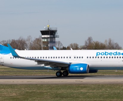 Boeing 737 von Pobeda: Die Airline braucht Ersatzteile.