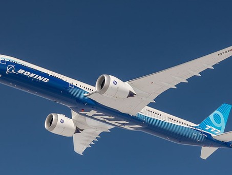 Boeing 777X: Stargast in Dubai.