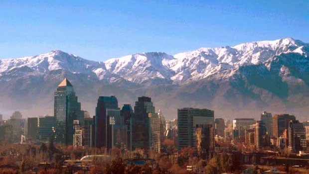 São Paulo - Santiago de Chile: «Traumhafte Sicht auf die mächtigen Andengipfel.»