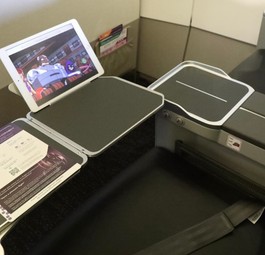 Neuer Business-Class-Sitz im Airbus A320 von Thai Airways. Die Fluglinie ...