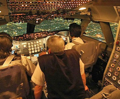In einem älteren Cockpit fühlt man sich nicht unbedingt schlechter.