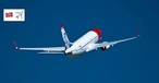 Norwegian-Flieger: Die Airline promotet neu mit Emojis.
