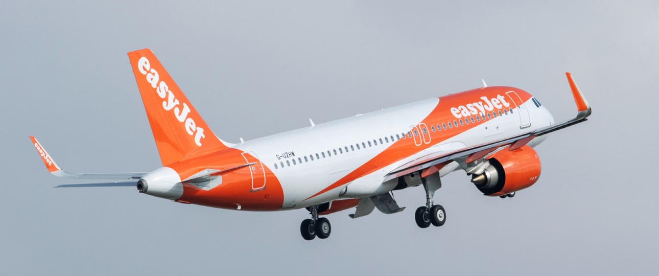 Airbus A320 Neo von Easyjet: Keine gesperrten Sitze.