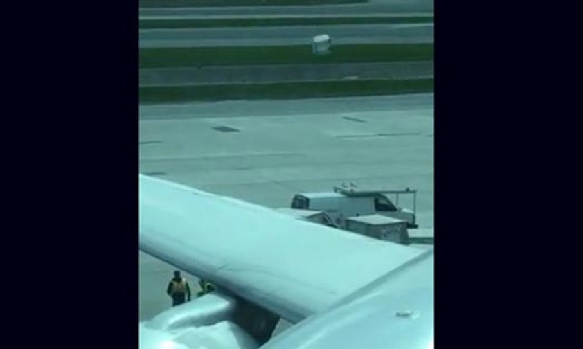 Frachtcontainer - vom Winde verweht