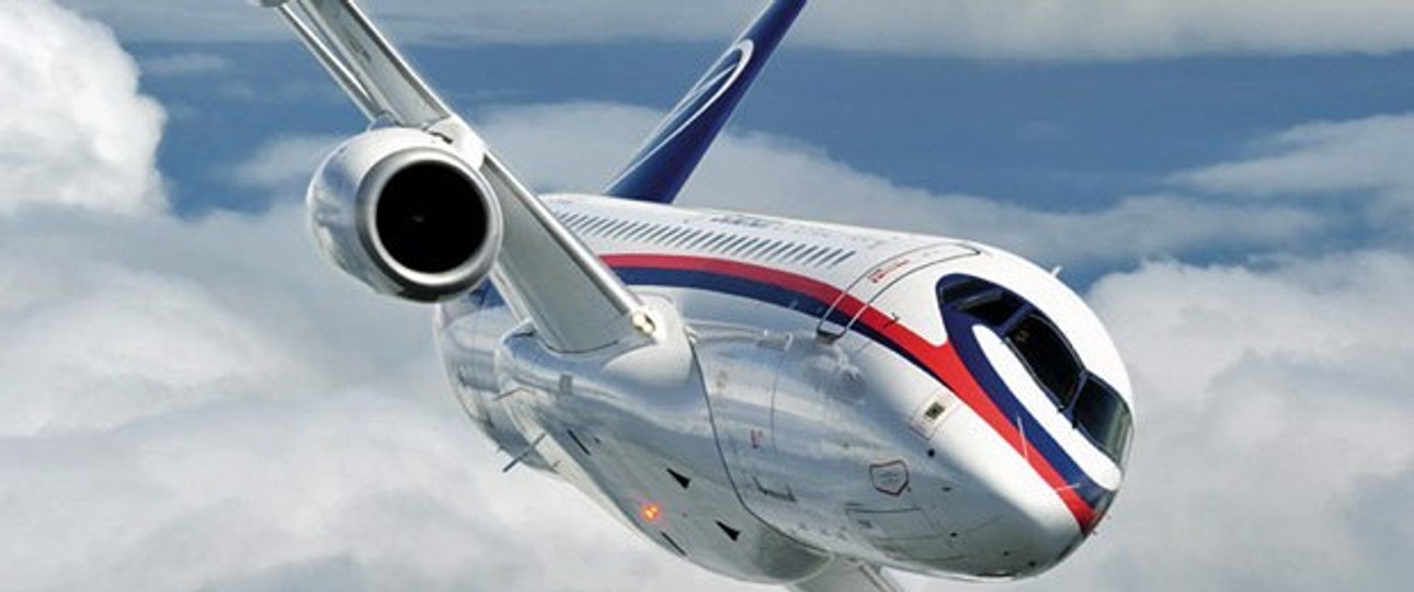Superjet 100: Bald im Auftrag von Thailands Regierung unterwegs.