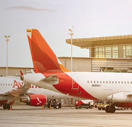 Jets von Avianca: Die Flotte wird langsamer umgebaut.