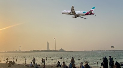 eurowings abu dhabi strand
